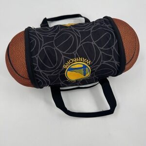NBA Golden State Warriors Basketball Lunch Bag Unisex One Size Black Orange